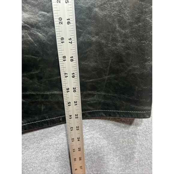 Vintage Gap Moto Genuine Leather Mini Skirt Womens Size 1 NWT $134 - Picture 14 of 14